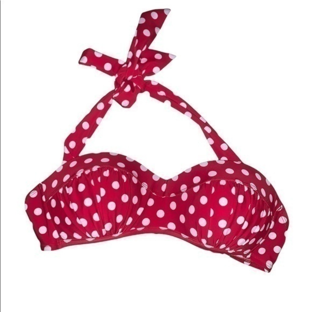 Marina West S polka dot bikini top